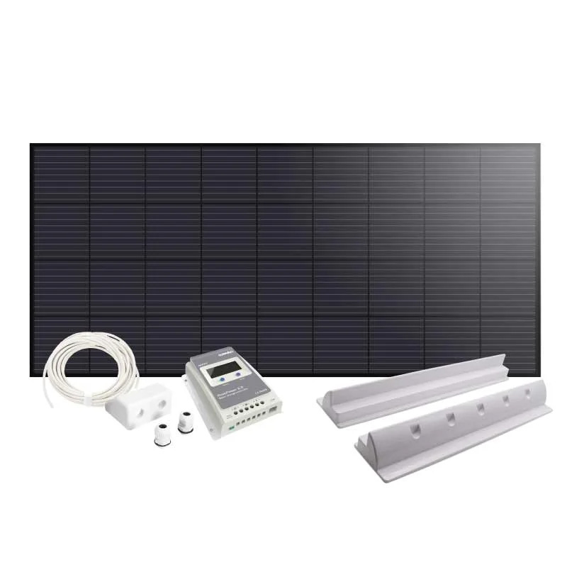 Solcellspaket Sunwind Caravan 200W MPPT, spoiler