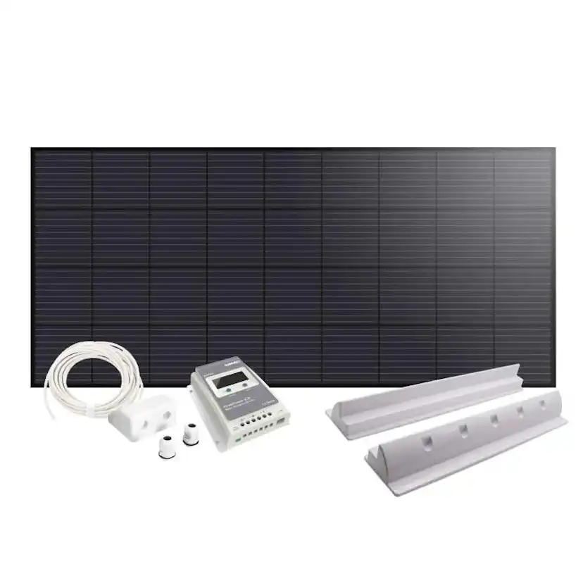 Solcellspaket Sunwind Caravan 200W MPPT, spoiler