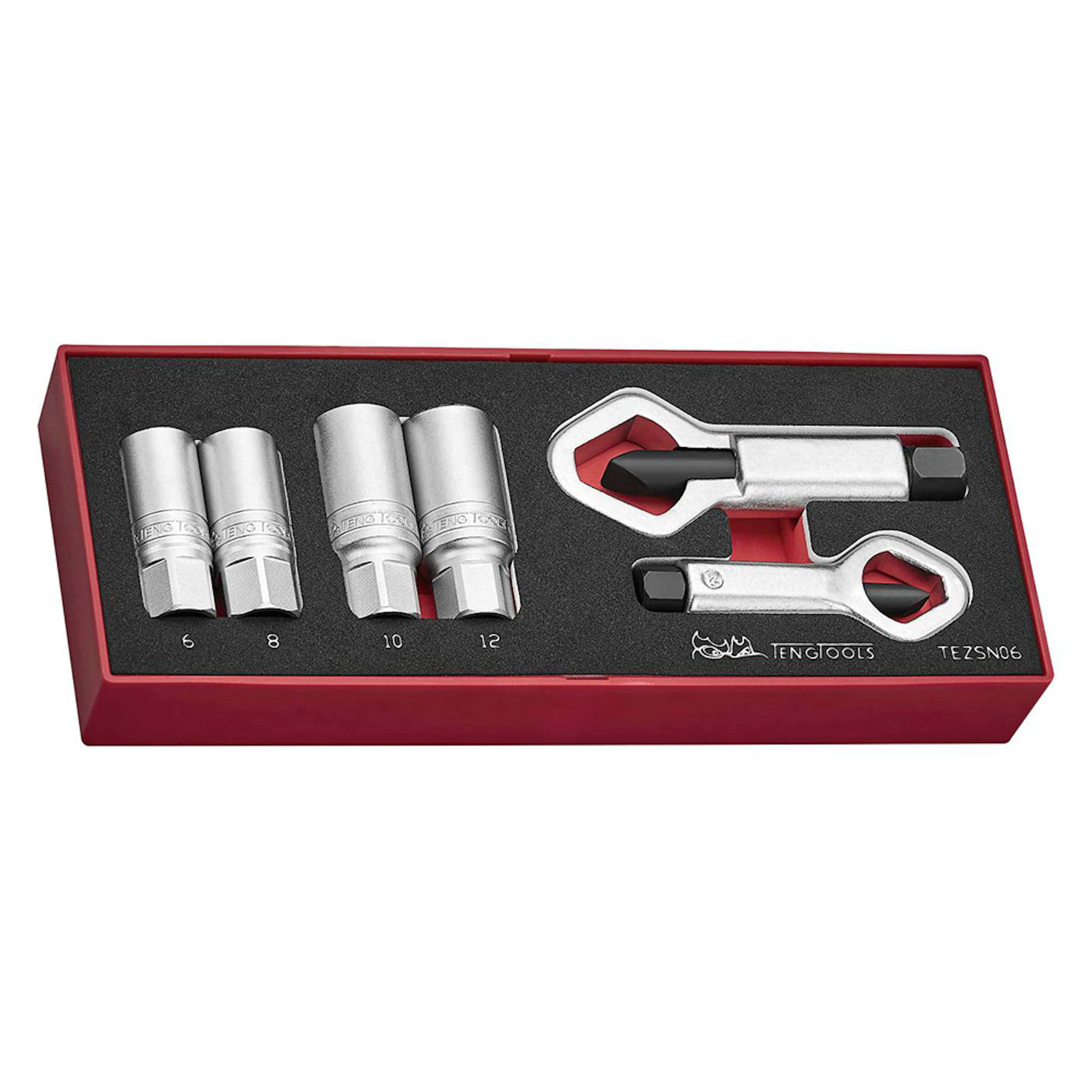 Utdragare/Muttersplittrare Teng Tools Sats TEZSN06