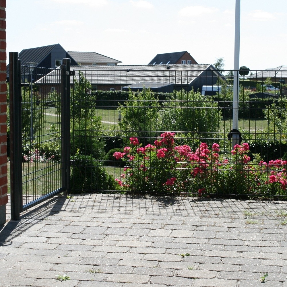 PANELFENCE 100 CM GREY, FENCE PACKAGE 4 FENCE Grå, Stängselset 4 Moduler