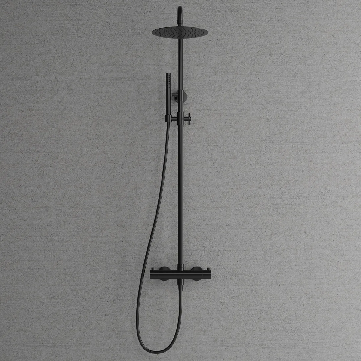 Takduschset Scandtap Steel Pleasure 2 Shadow Shadow