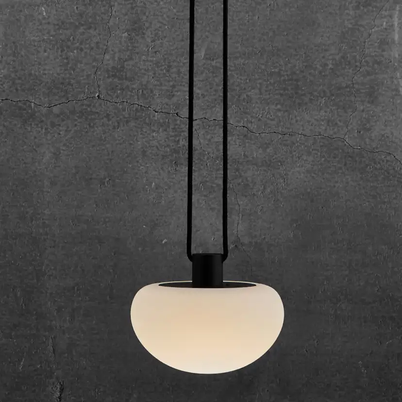 Taklampa Nordlux Sponge Svart/vit