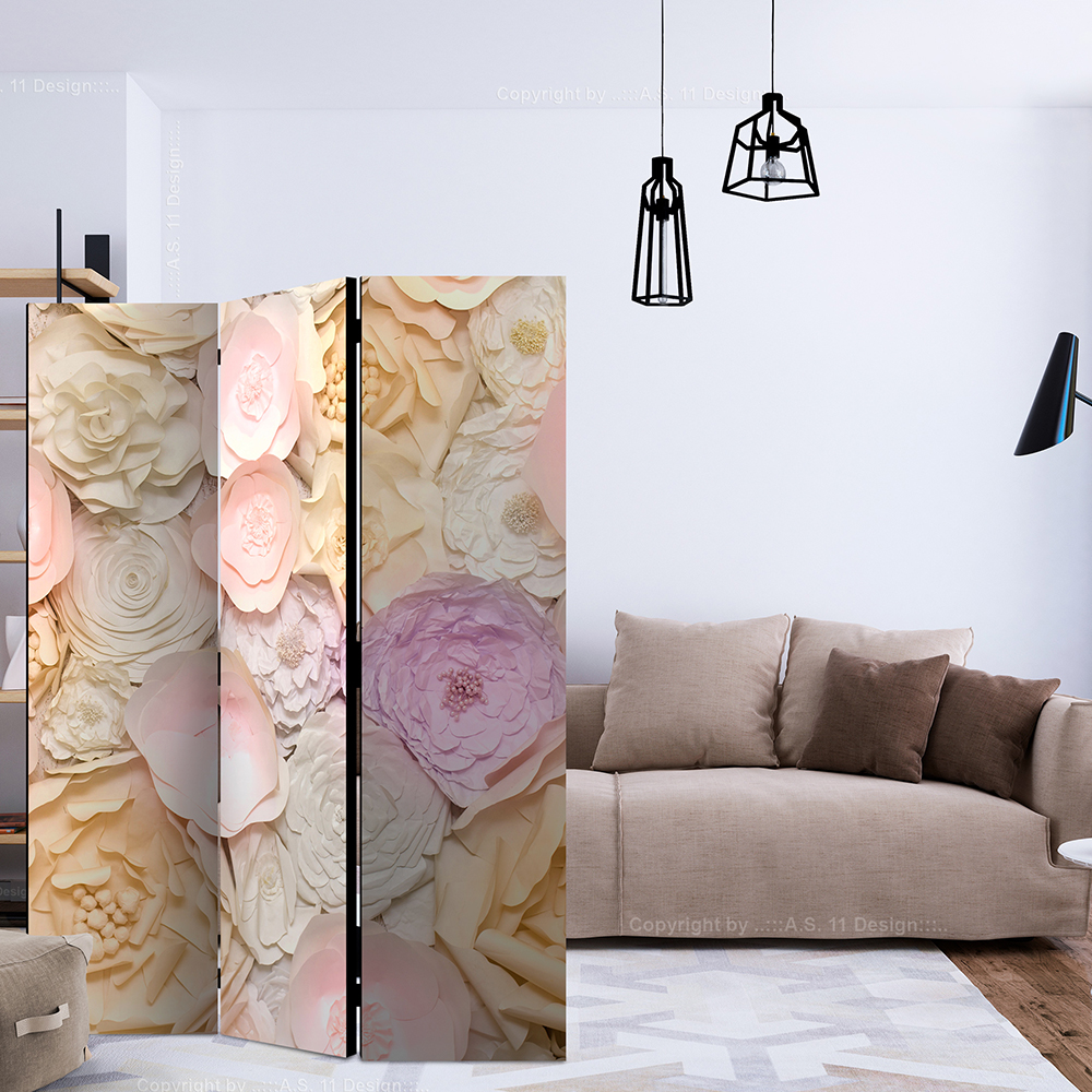 Rumsavdelare Skärmvägg Arkiio Flower Bouquet 135x172 cm