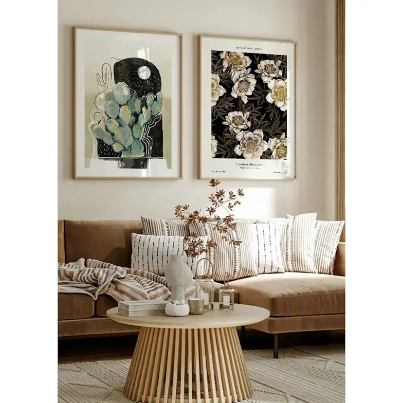 Poster Gallerix Watercolor Cactus Plant