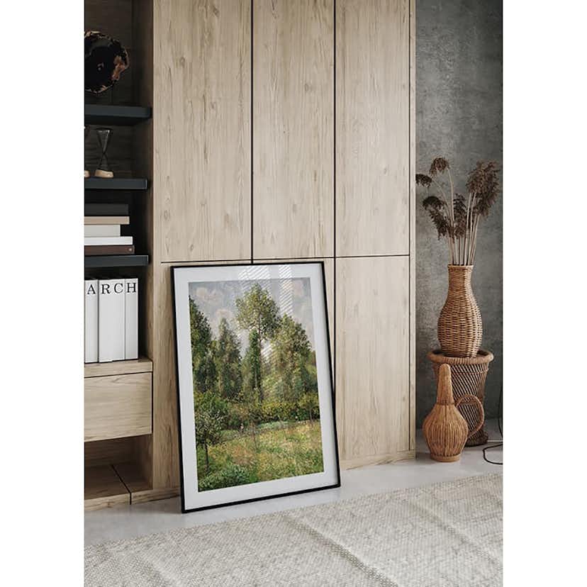 Poster Gallerix Poplars Éragny By Camille Pissarro