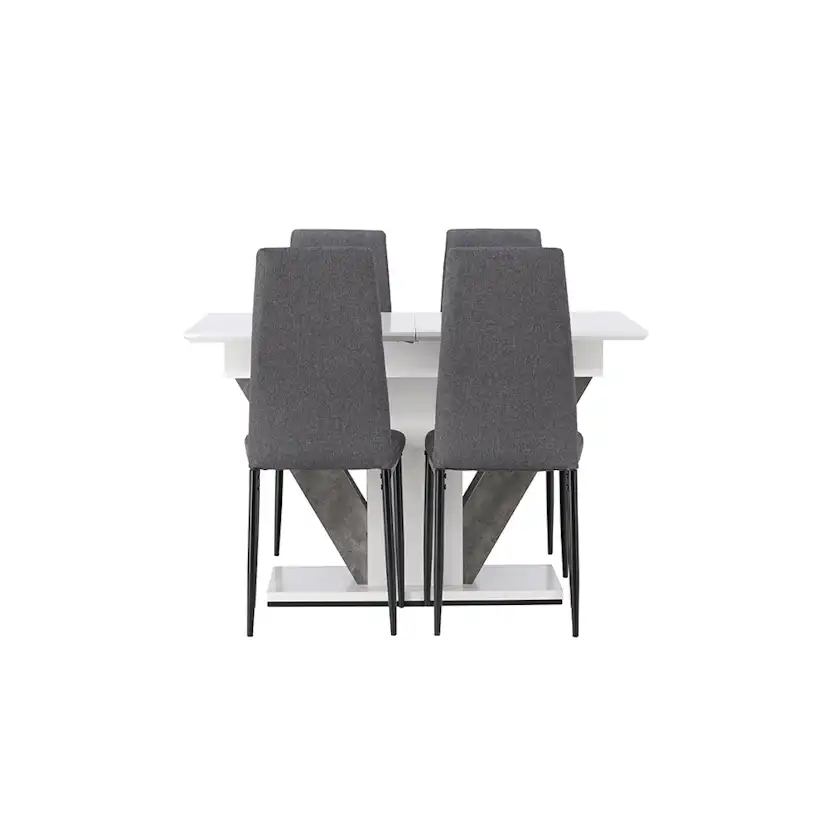 Matgrupp Venture Home Disa med 4 Petra Stolar