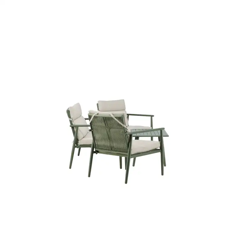 Mazzaro Sofa Set - Green / Beige Grön