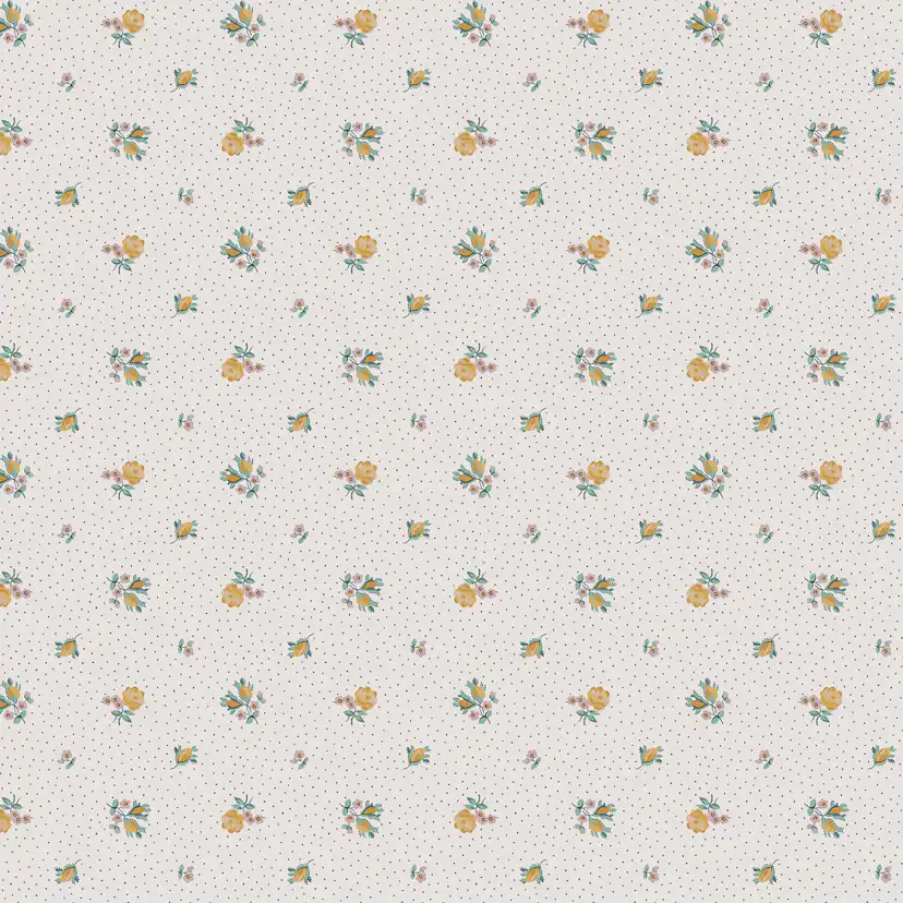 Tapet Laura Ashley Claudia’s Friend Pale Ochre Gul 121084