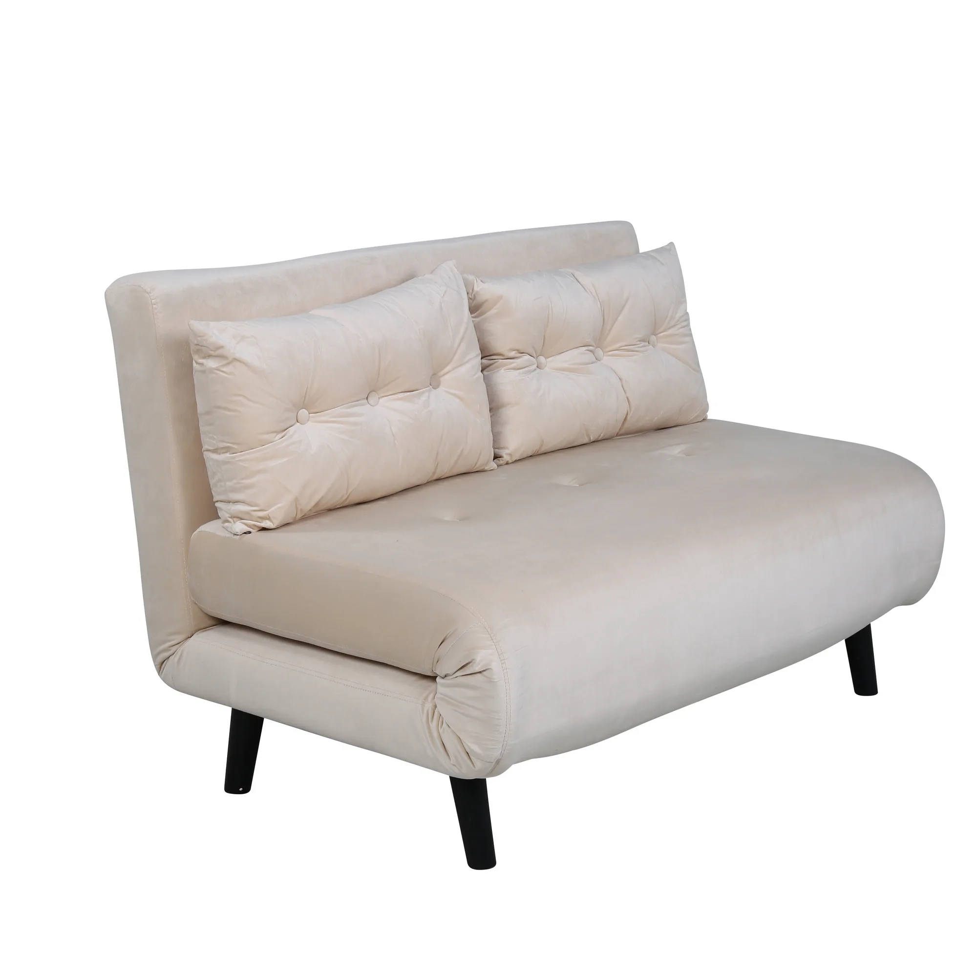 Bäddsoffa Venture Home Vicky Sammet 190x120 Beige