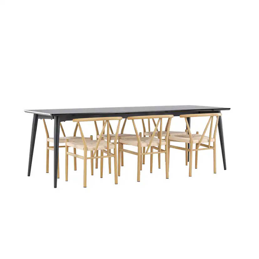 Svart/Beige