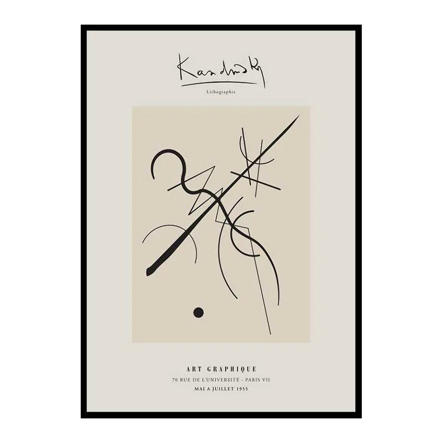 Poster Gallerix Kandinsky Lithographic