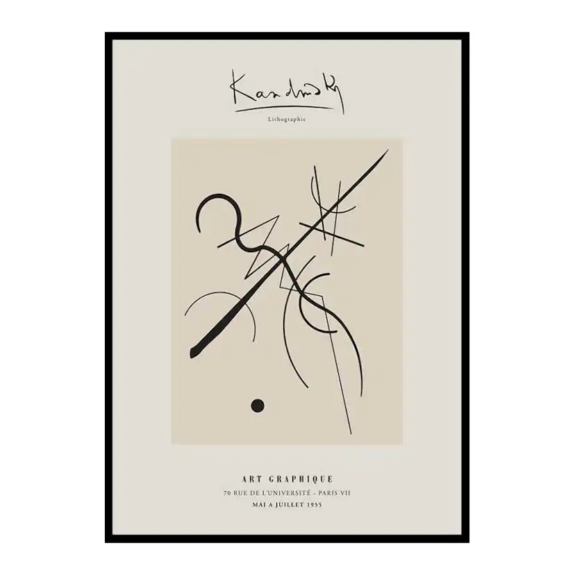 Poster Gallerix Kandinsky Lithographic