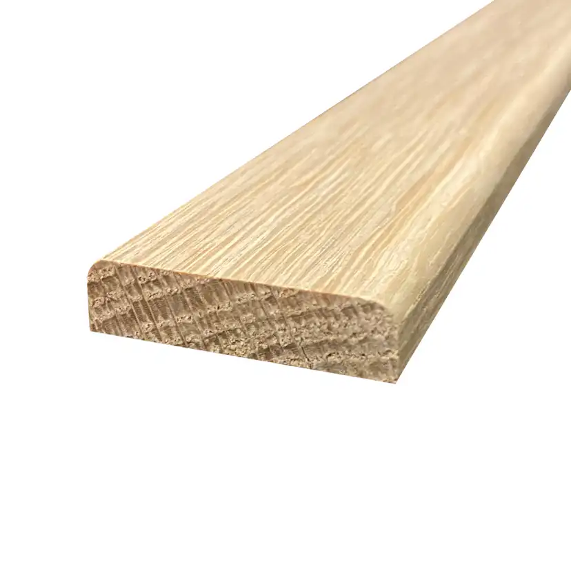 Foglist Grimslöv Trä List 8x33 mm Lackad Ek