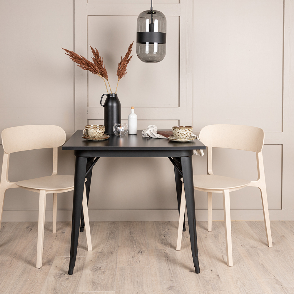 Matstol Venture Home Åstol Beige Stol i Plast 2 st