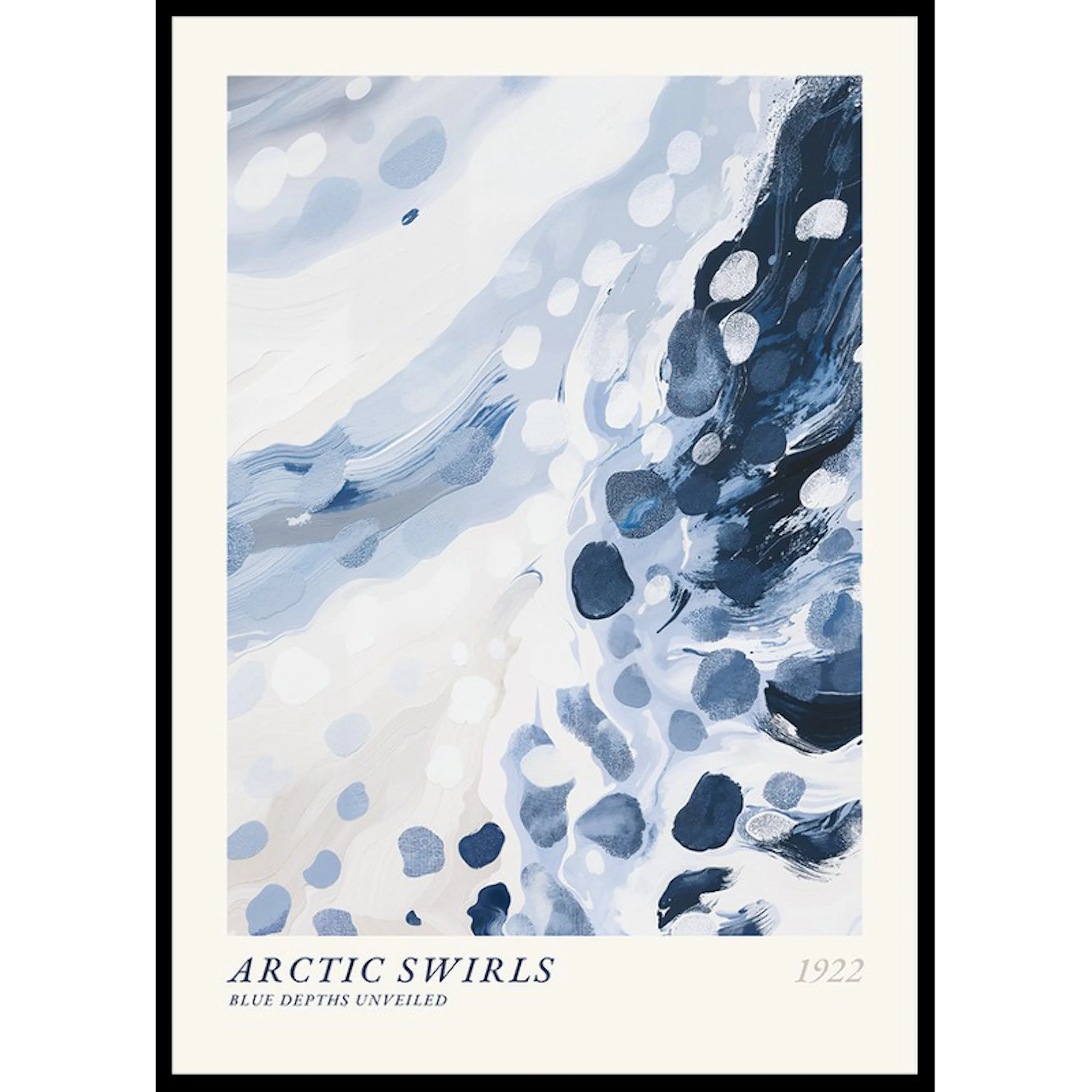 Arctic Swirls No1 70x100 70x100 cm