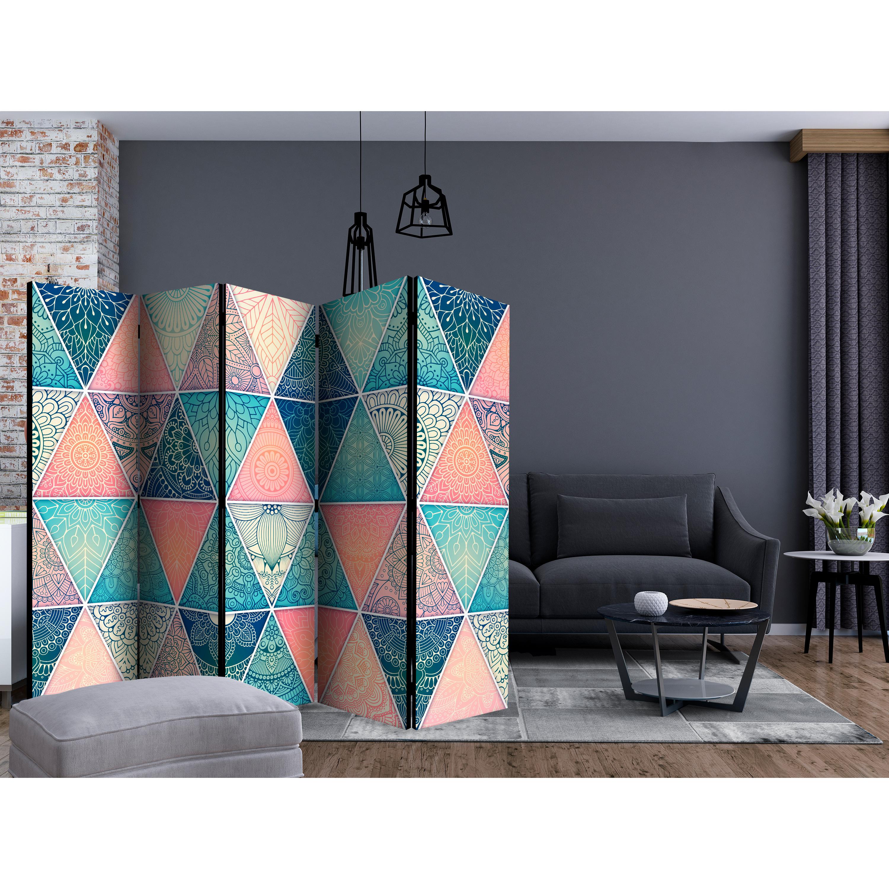 Rumsavdelare Arkiio Oriental Triangles II 225x172 cm