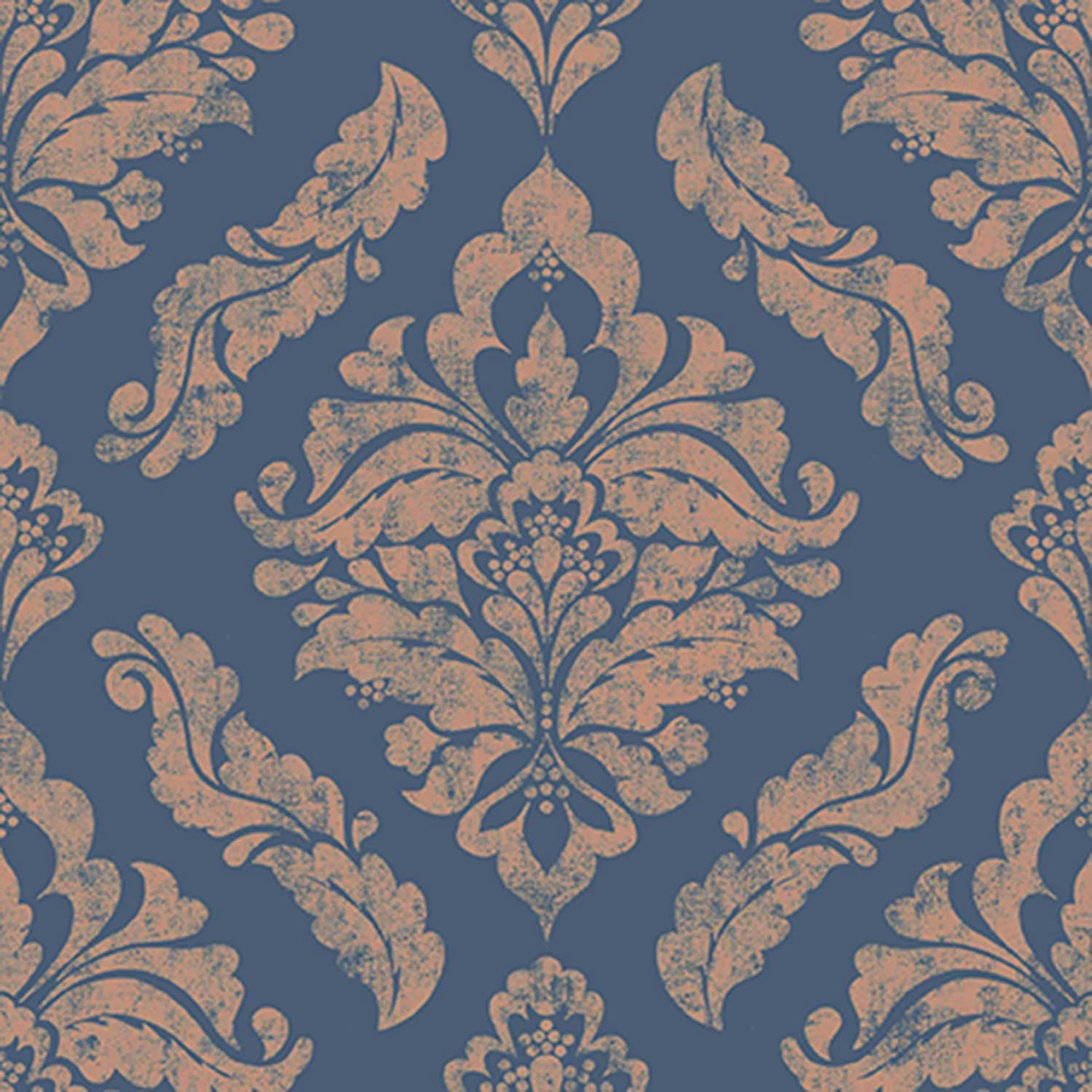 Tapet Boutique Damask Metallic Effekt 104155