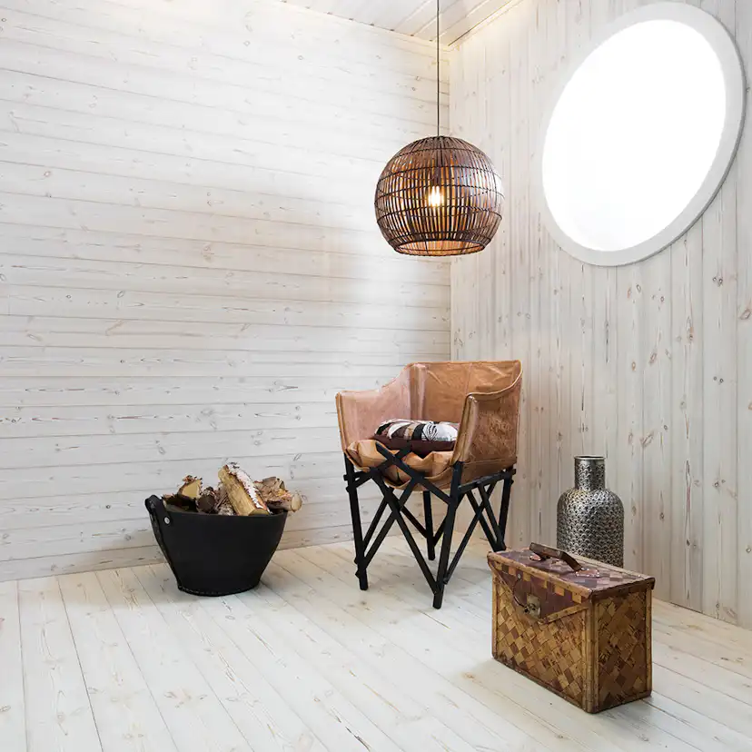 Trägolv Antik Vit Furu, Plank - 14x135 mm 135x14 mm