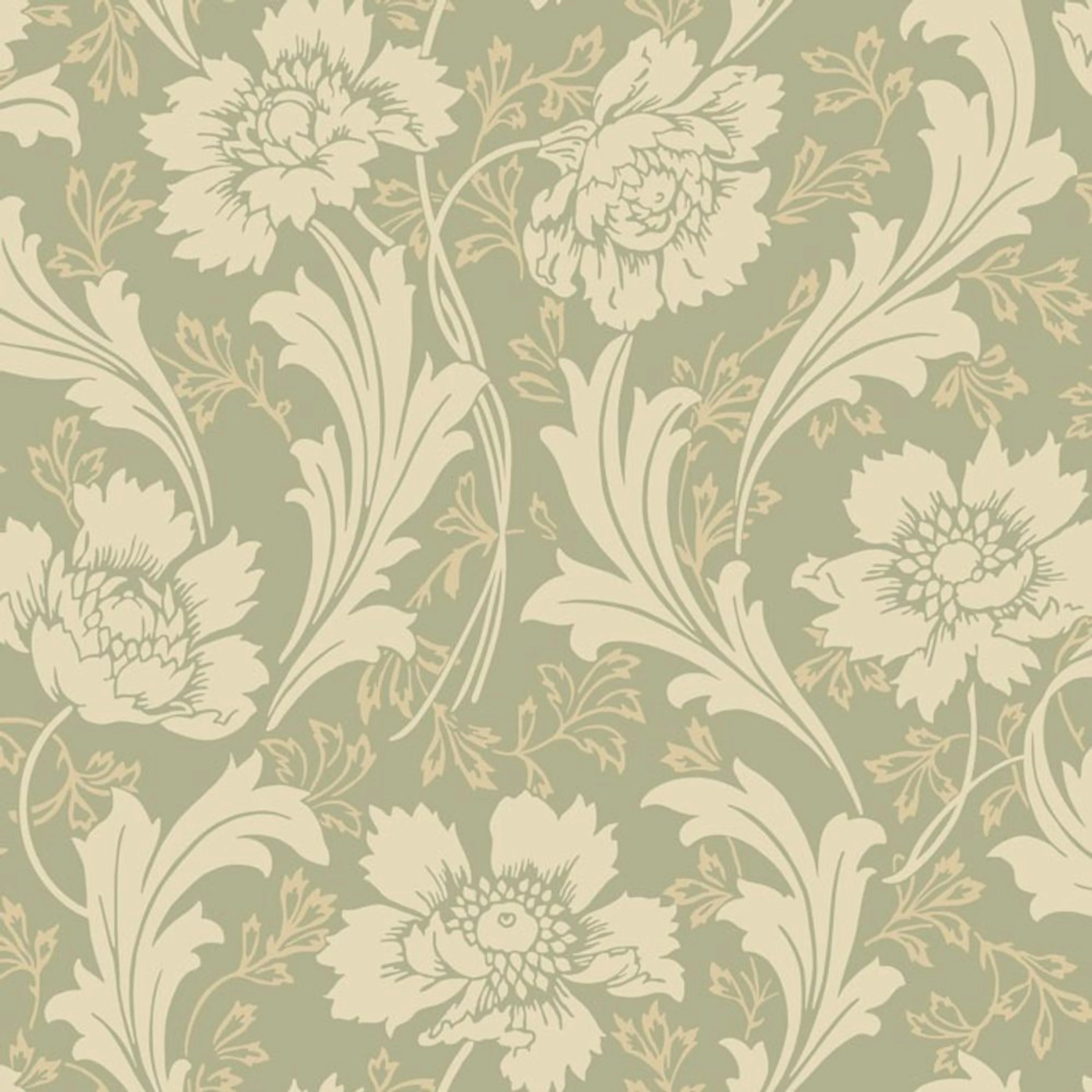 Mönstrade Tapeter Duro Villastaden Classic Paper Jugendstil