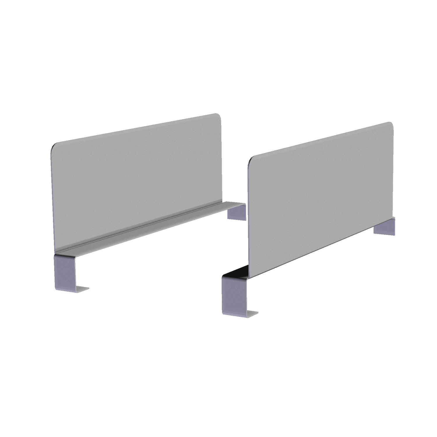 Bokstöd Lundbergs Wide Vit 300x100 mm