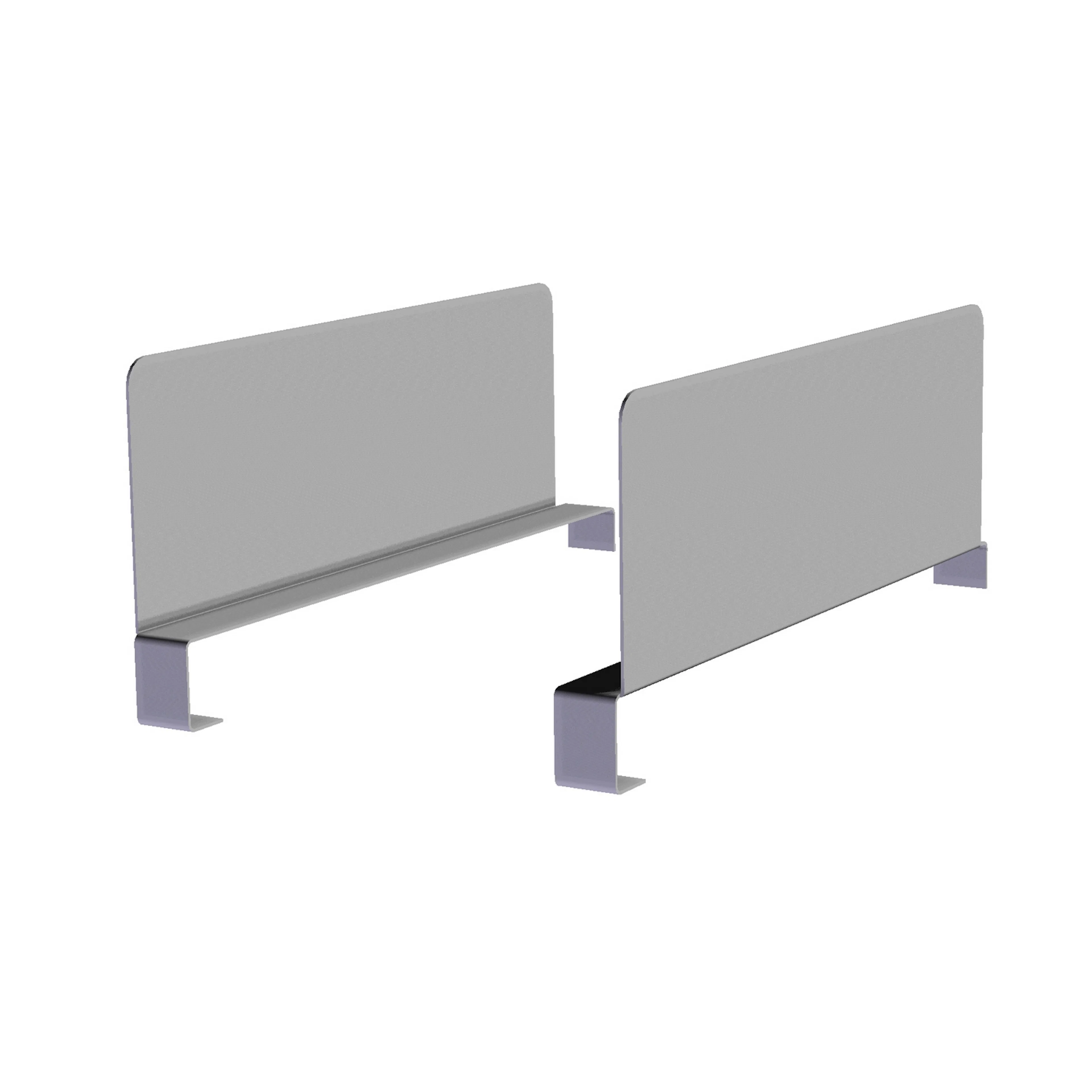 Bokstöd Lundbergs Wide Vit 300x100 mm