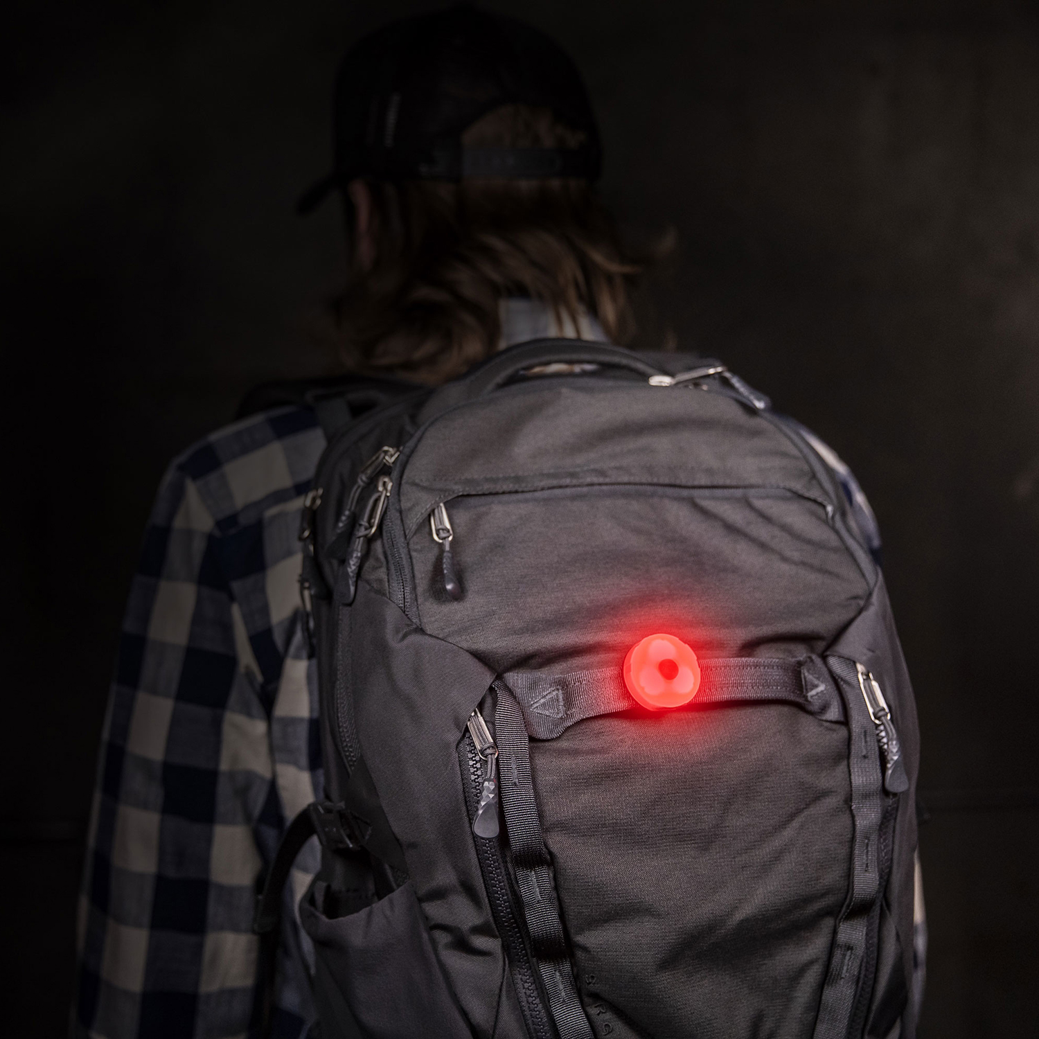 Säkerhetslampa Coast SL1 Röd