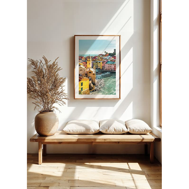 Poster Gallerix Vernazza Coastal Colors