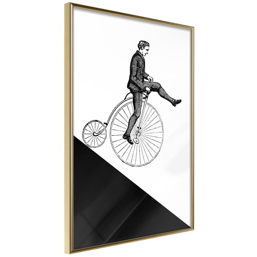 Poster Artgeist Affisch Cyclist