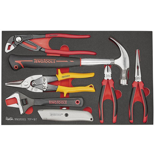 Verktygssats 7 delar Teng Tools TEFMB7