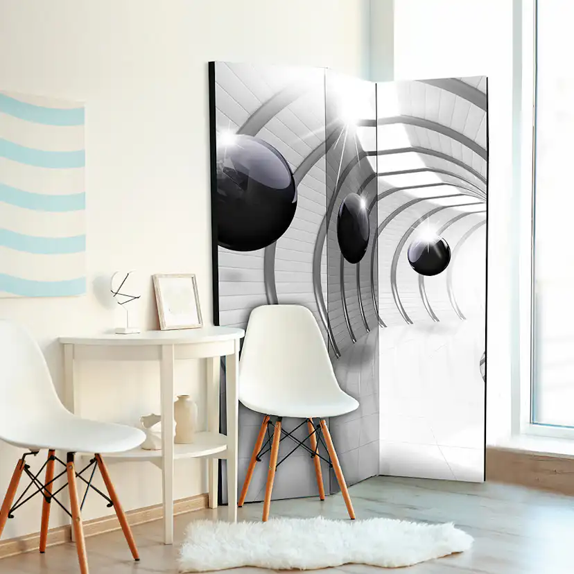 Rumsavdelare Skärmvägg Arkiio Futuristic Tunnel 135x172 cm