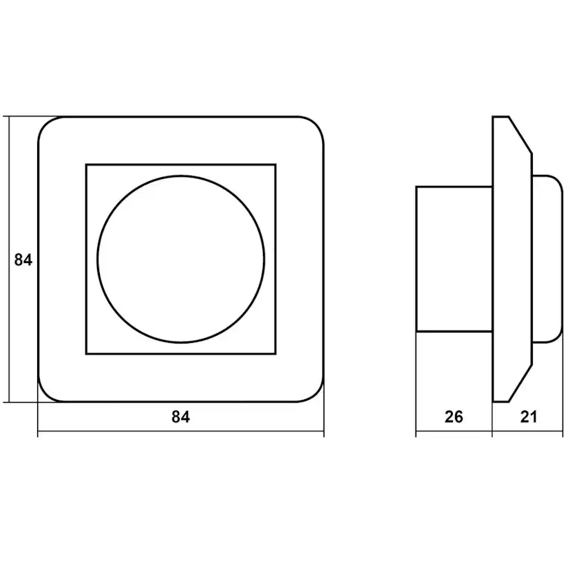 DIMMER 370LED RS RV Renvit