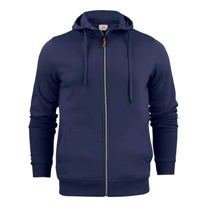 Printer Overhead college jacket Navy 4XL Storlek: 4XL, Färg: Marin