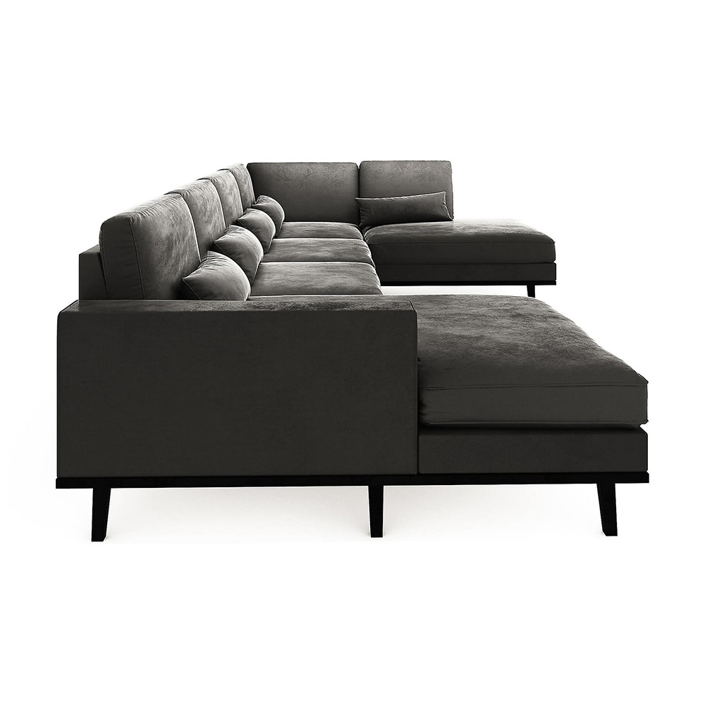 U-Soffa Scandinavian Choice Copenhagen Sammet
