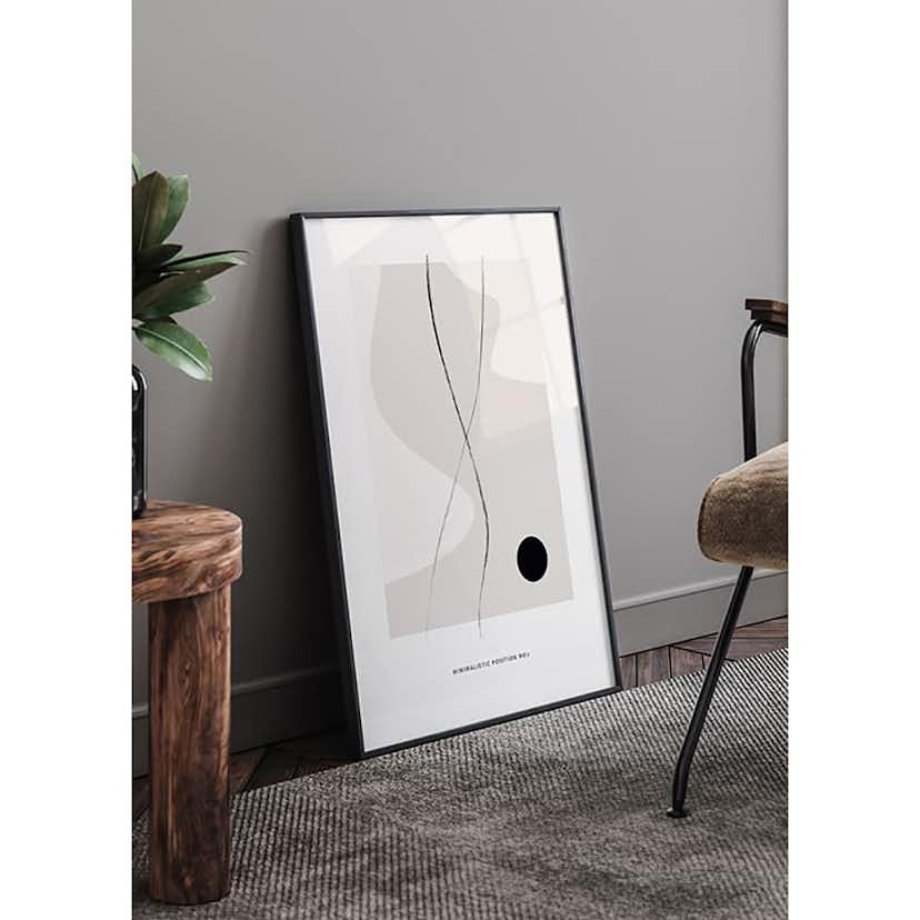 Poster Gallerix Minimalistic Position No2