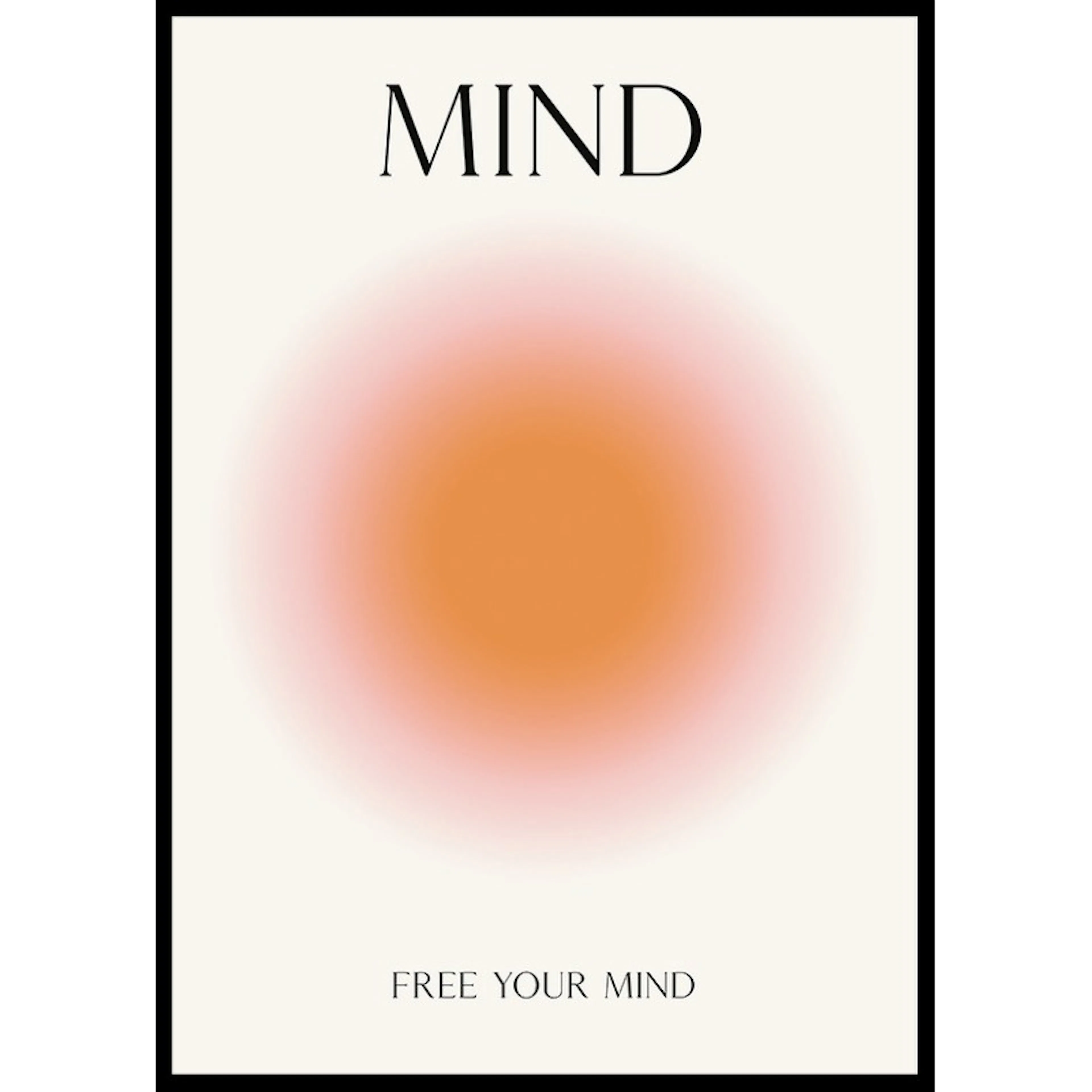 Poster Gallerix Positive Aura Mind