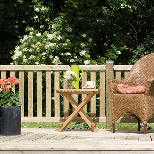 Staket PLUS Ligno 150x73 cm Natur