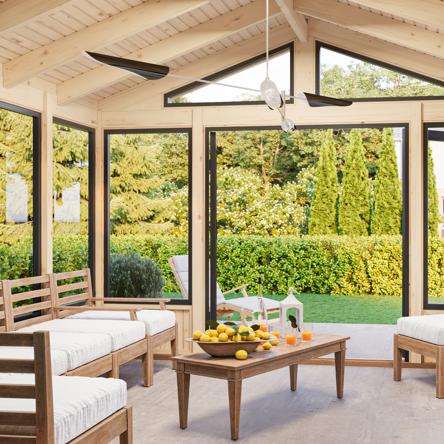 Isabella 14.7 m2 WTDIP Impregnerad transparent