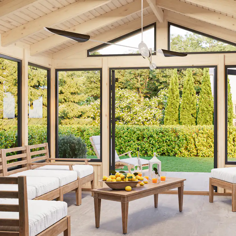 Isabella 14.7 m2 WTDIP Impregnerad transparent