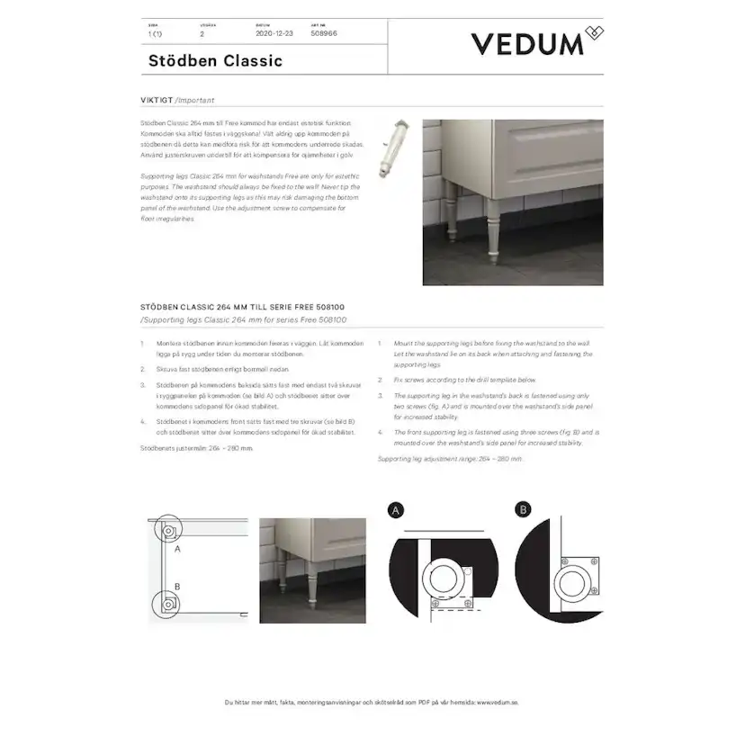 Stödben Vedum Classic