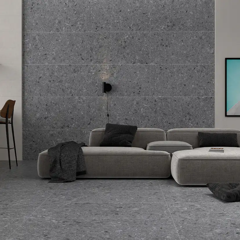 Klinker Tenfors Flodsten Winter 90x90 cm