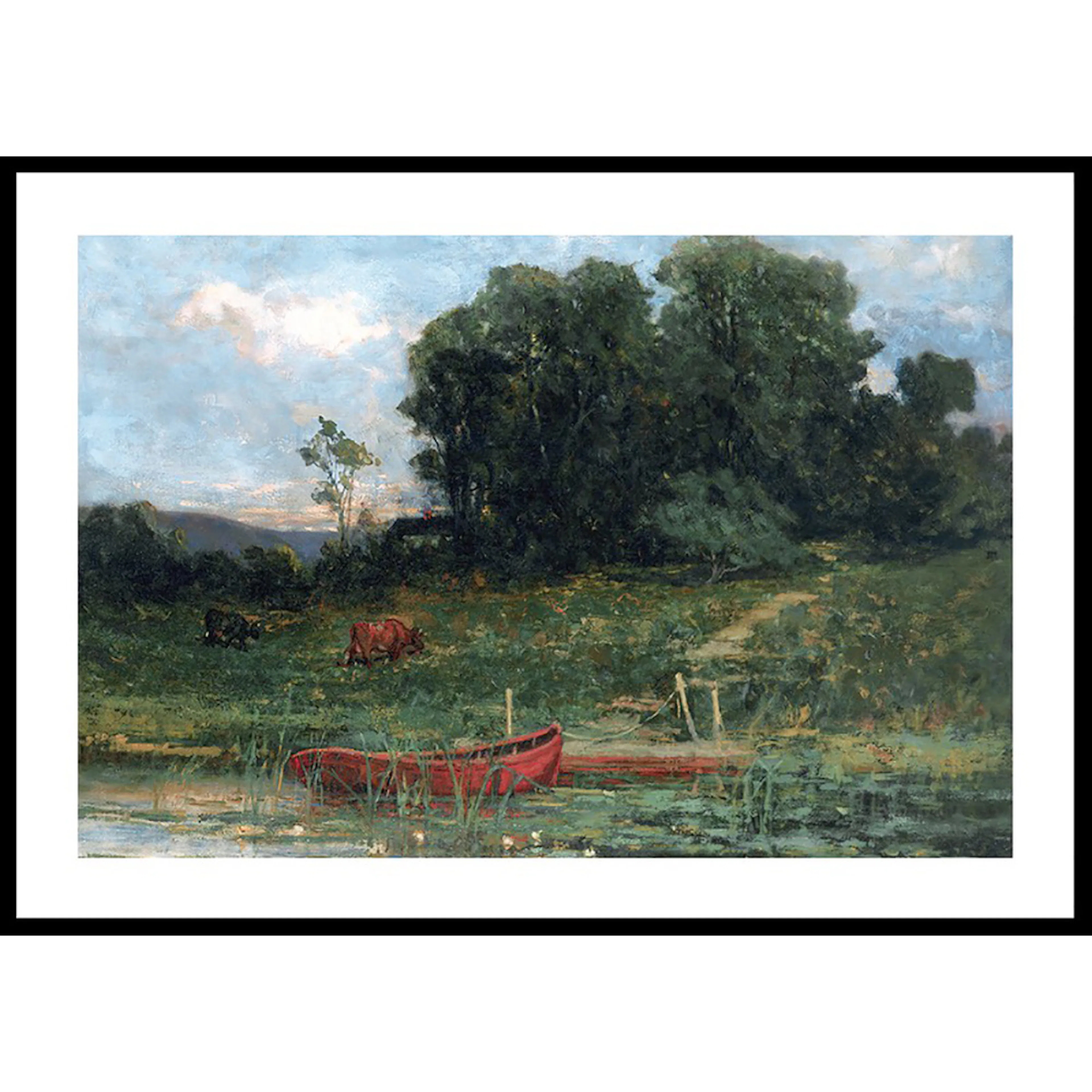 Poster Gallerix The Farm Landing By Edward Mitchell Bannister