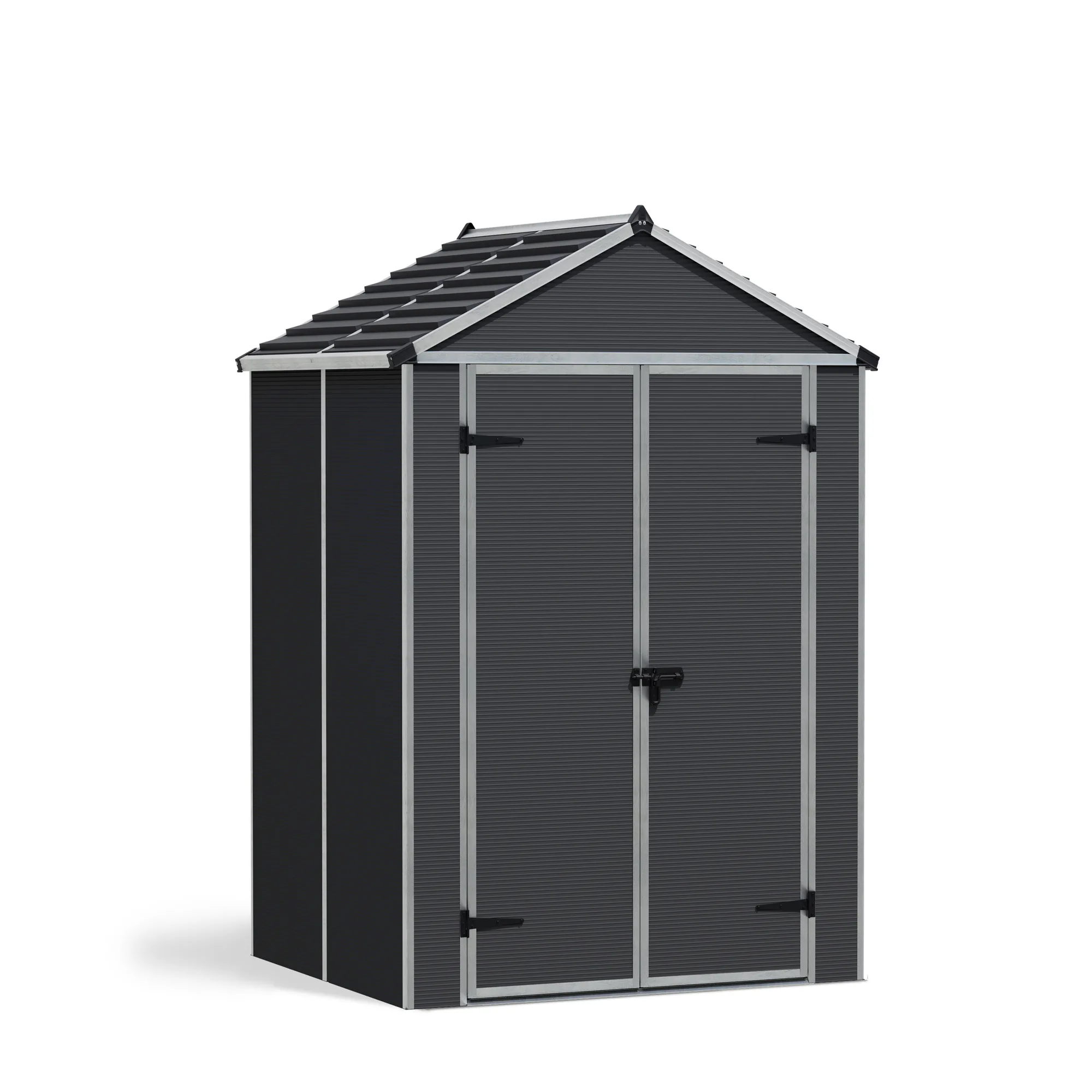 Skjul Canopia By Palram Rubicon 2,8 M2 Antracitgrå