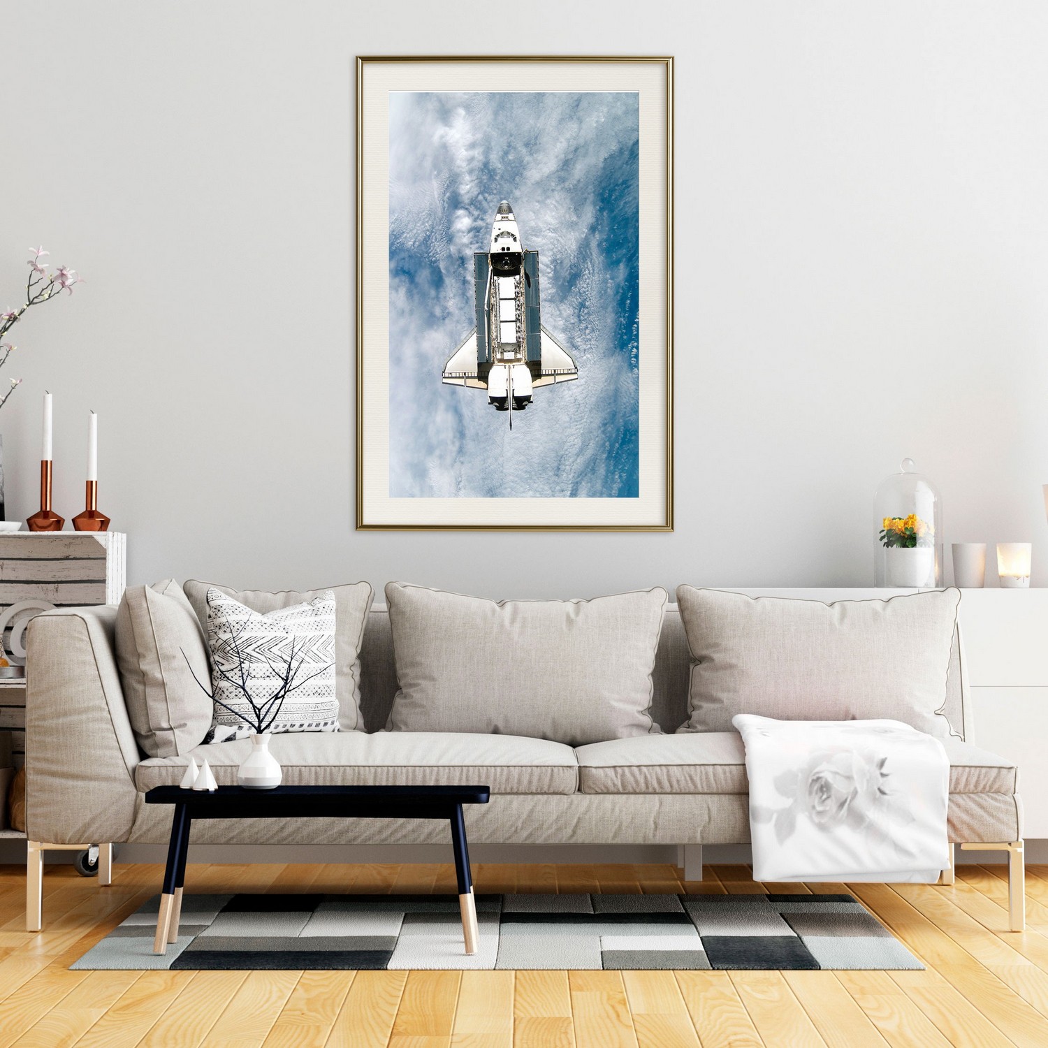 Poster Artgeist Affisch Space Shuttle