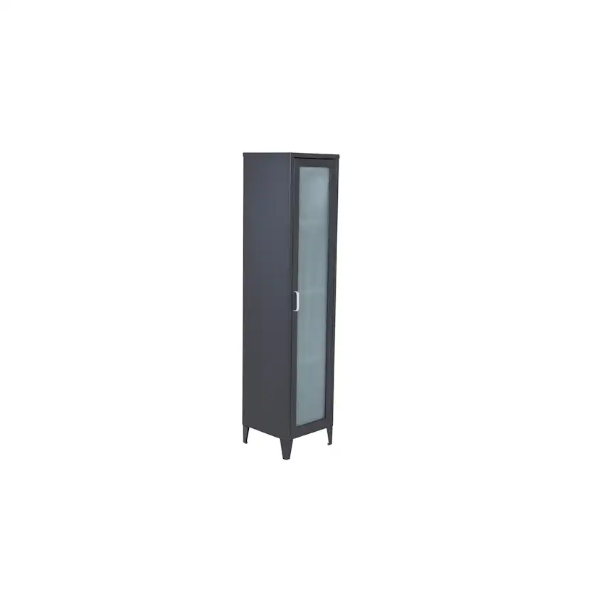 Högskåp Venture Home Acero Svart Förvaringsmöbel 150 cm