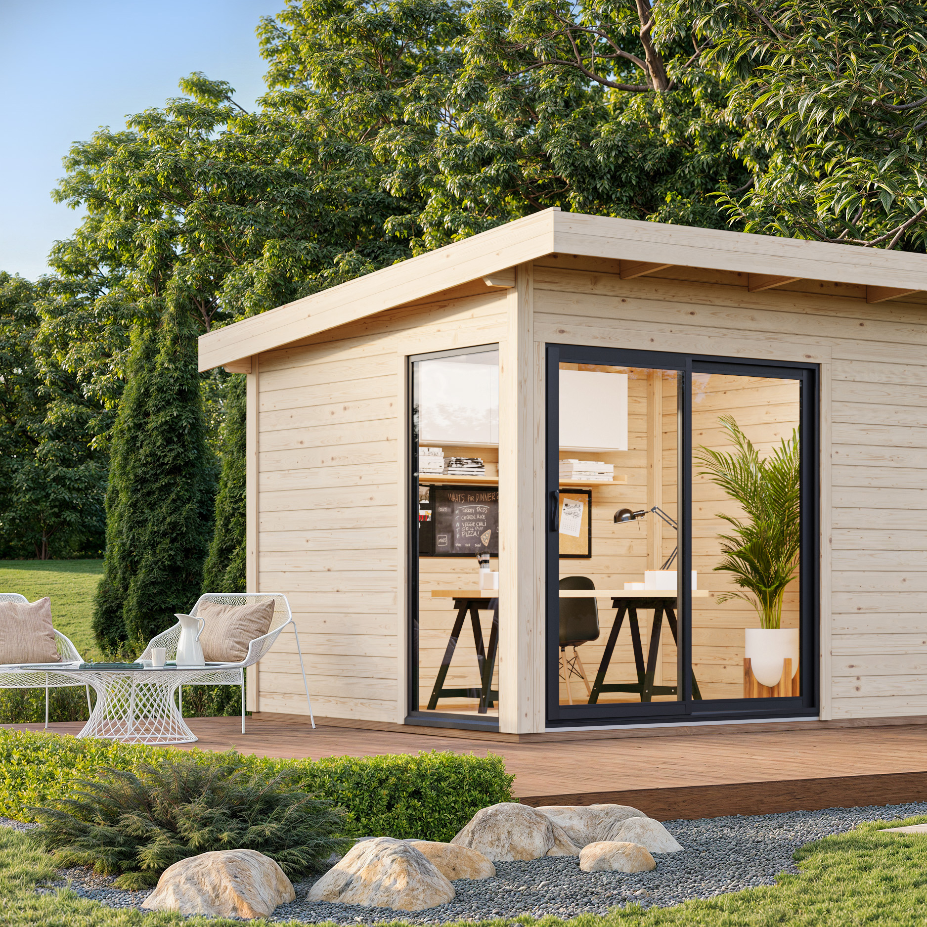 Stuga Palmako Andrea 8,0 m2   Plus