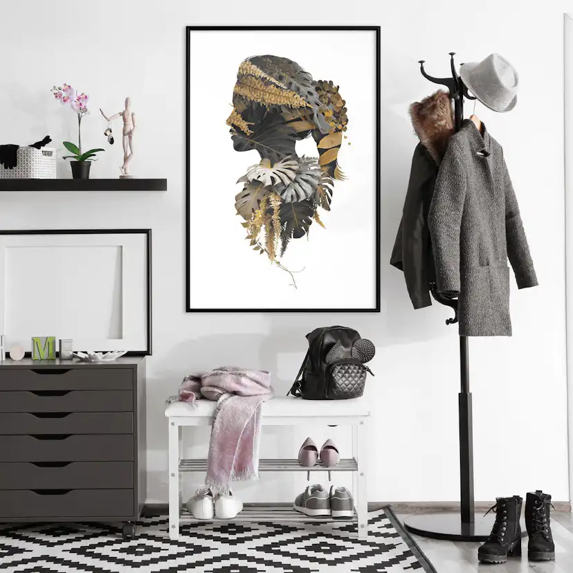 Poster Artgeist Affisch Jungle Man