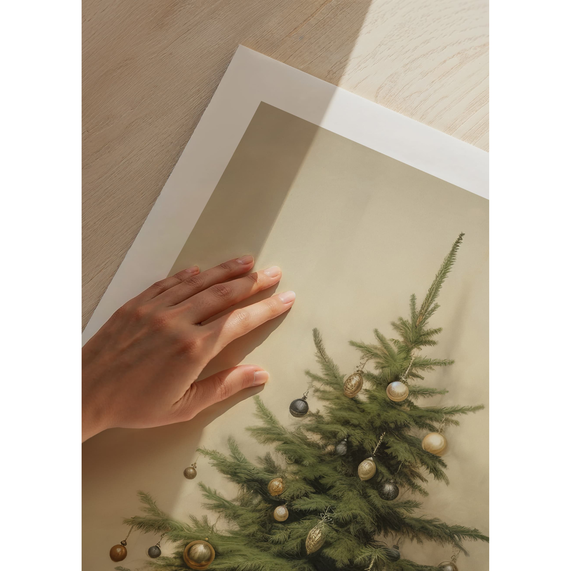 Poster Gallerix Christmas Tree And Gifts