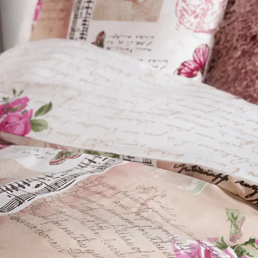 Påslakanset Borganäs of Sweden Vintage Gala Dubbelsäng