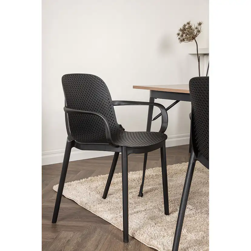 Matgrupp Venture Home Tempe med 4 Baltimore Stolar