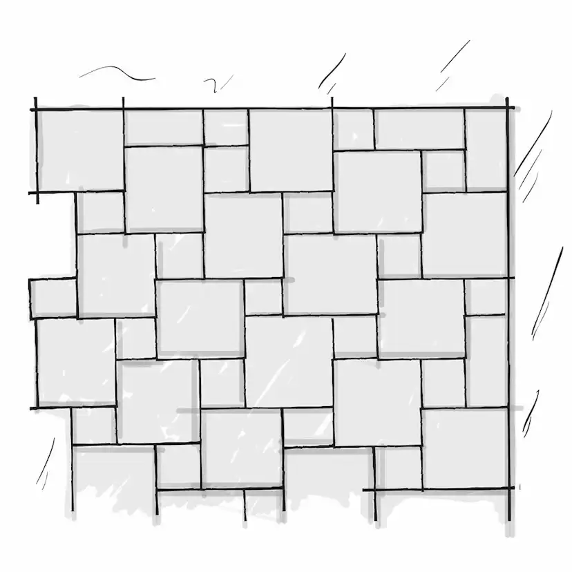 Scala 210x420x70, Antracit Antracit, 210x420x70 mm